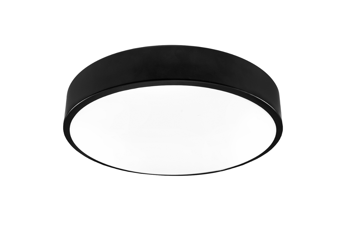 Plafon LED HOUSTON 24W 4000K czarny