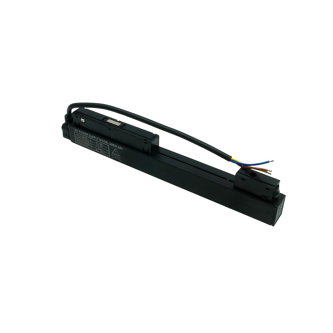 Zasilacz wewnętrzny 200W 48V do szyn Magnetic czarny