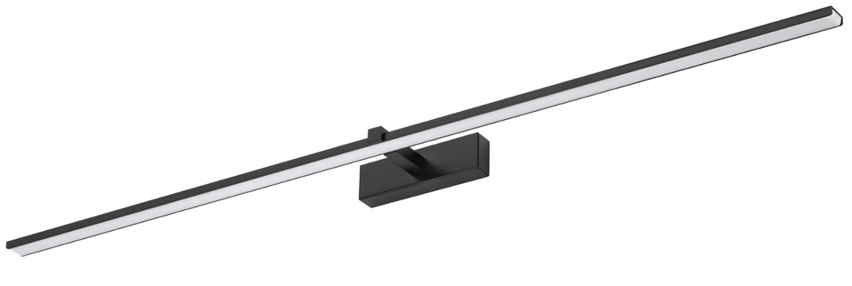 Lampa nad lustro VENUS 24W 120cm czarna4200K
