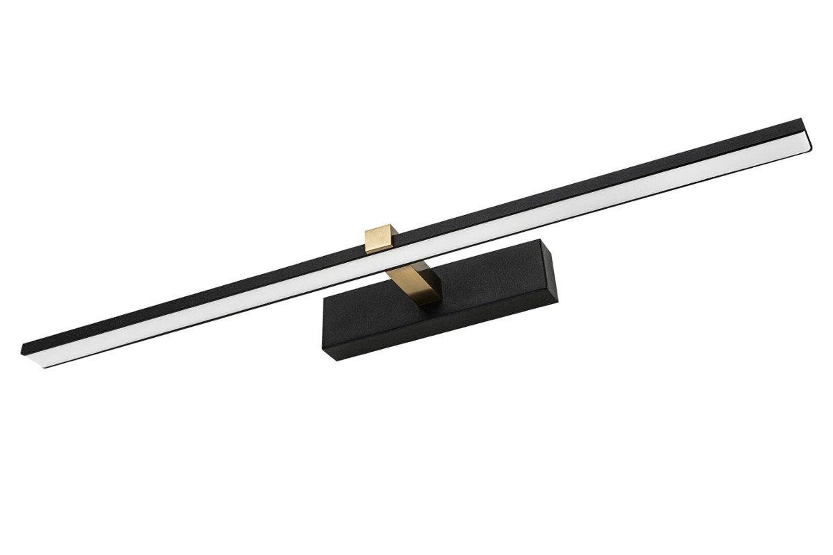 Lampa nad lustro VENUS 12W 60cm cz-złota4200K