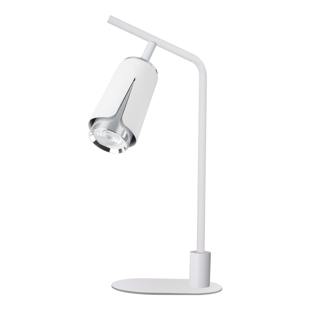 Flower Chrome Lampka Gabinetowa 1xGU10 Biały
