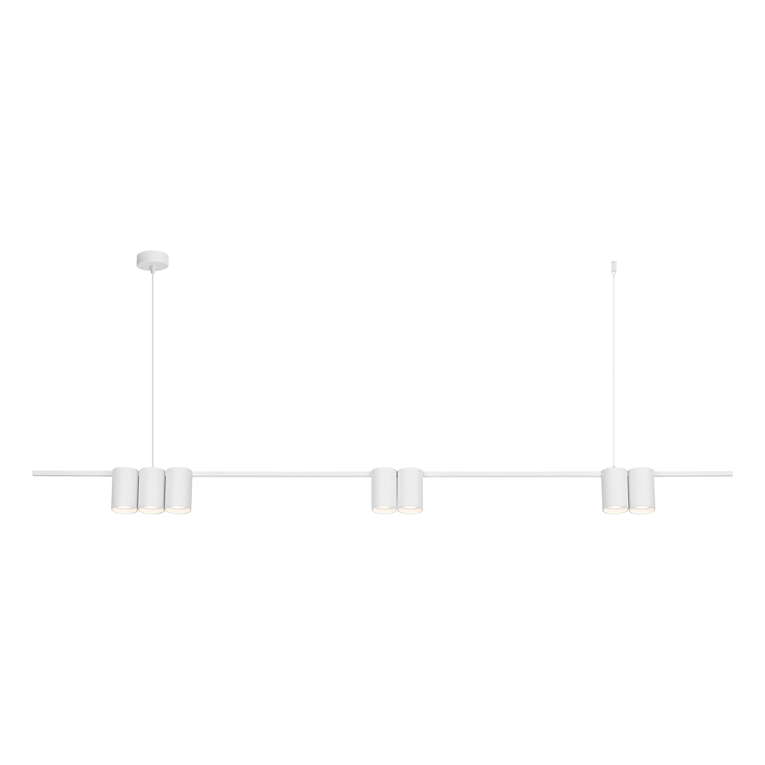 Lampa wisząca (listwa) Genesis 7xGU10 Biały
