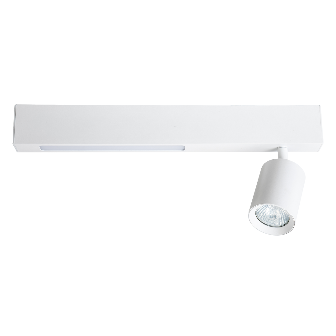 Lampa Sufitowa Magnet 5W+1xGU10 3000/4000K Biały