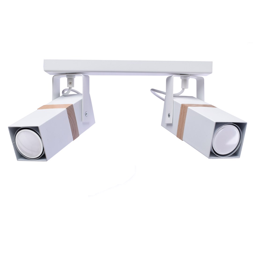 Lampa sufitowa Vidar 2xGU10 Biały
