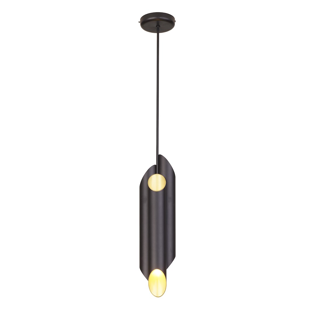 Lampa Wisząca LIBRA 6×E14 – Inspiracja Organami, Czerń i Złoto, Sześć Punktów Światła – Kolekcja Maciej Zień – Ekskluzywna Linia Premium – PROMOCJA