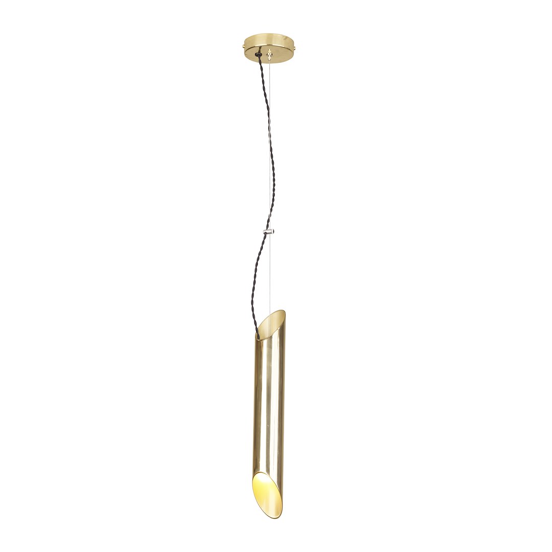 Lampa Wisząca LIBRA 1×E14 – Inspiracja Organami, Złote Detale, Czerń i Złoto – Kolekcja Maciej Zień – Linia Premium – PROMOCJA
