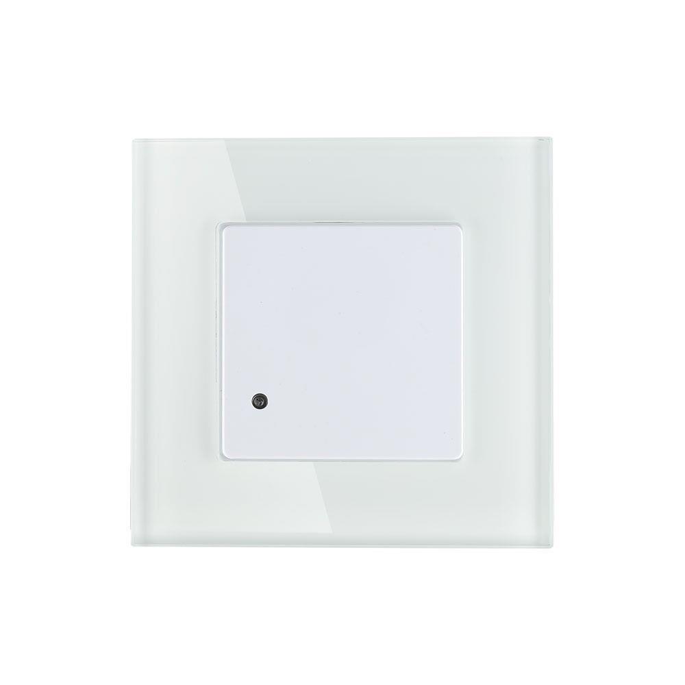 Czujnik ruchu mikrofalowy V-TAC VT-8084 podtynkowy 1200W / 300W LED biały