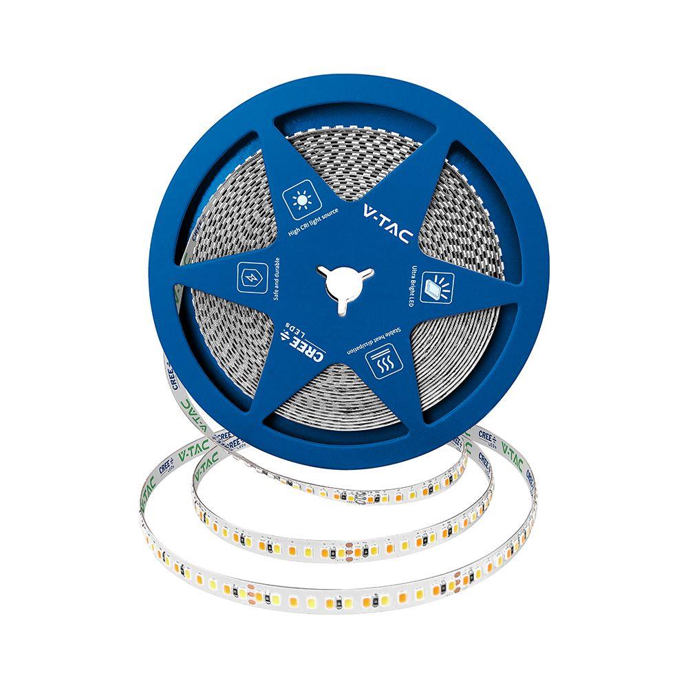 Taśma LED V-TAC CREE 192LED/m 14W 24V CCT 3000–6500K 1425lm – 6 lat gwarancji